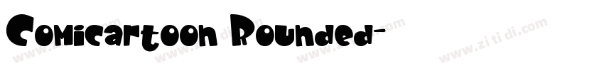 Comicartoon Rounded字体转换